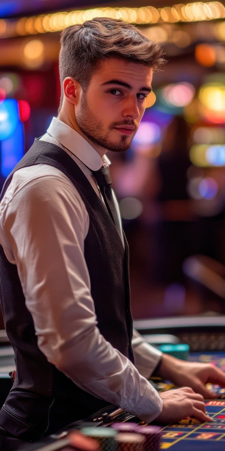 Antarmuka statistik baccarat grab138 dengan rasio Banker Player Tie dan grafik tren